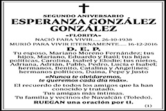 Esperanza González González